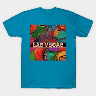 Las Vegas Hidden in Abstract Art Tshirt T-Shirt